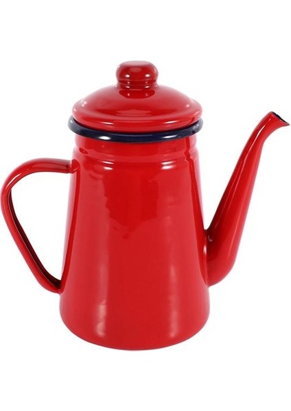 1.1l Emaye Kahve Pot El Çay Su Isıtıcısı Indüksiyon Ocak Gaz Ocağı Evrensel | Su Isıtıcılar