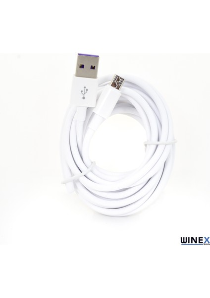 Tecno Spark 6 Air 3A 45W Usba To Micro 3metre Data ve Hızlı Şarj Kablosu
