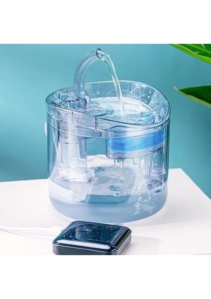Akıllı Kedi Su Çeşmesi Filtresi Musluk Köpek Su Dağıtıcı ile Otomatik Sensör Drinker Şeffaf Filtre Drinker Pet Besleyici | Kedi Besleme ve sulama Malzemeleri fırsatları