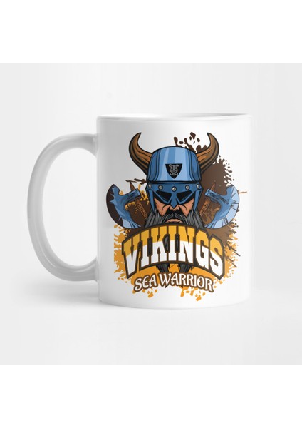 Valhalla Viking Savaşçısı Kupa Bardak