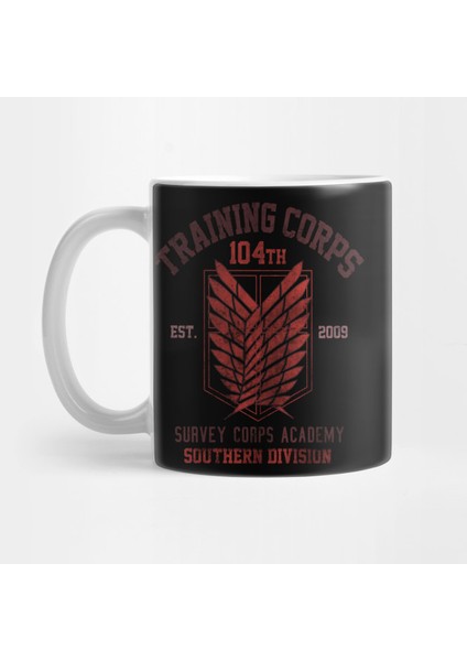 Training Corps 104TH - Attack On Titan Kupa Bardak