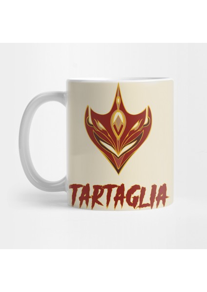 Tartaglia / Childe Maskesi - Genshin Impact Kupa Bardak