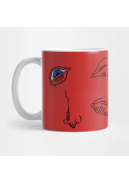 Behelit Face Kupa Bardak