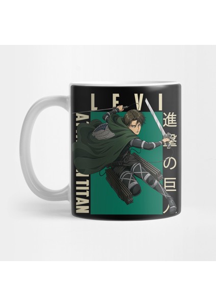 Attack On Titan - Levi Ackerman Kupa Bardak