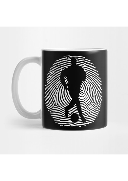 Futbol Parmak Izi Kupa Bardak