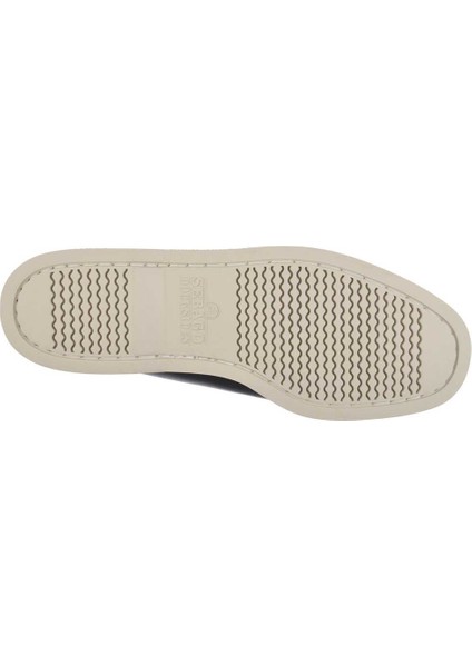 Erkekler için Sebago Docksides Portland Deri Ayakkabı Düz Tabanlı Kaymaz Kauçuk Taban ile Tasarlandı indirimleri