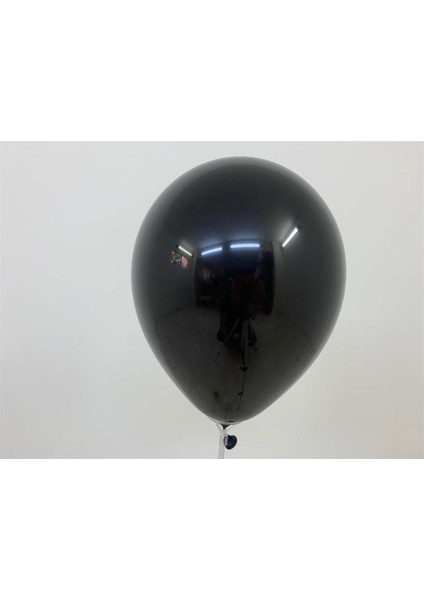Siyah Balon 5 Inç - 10 Adet