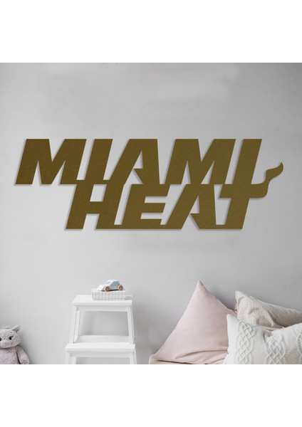 Miami Heat Metal Duvar Tablosu