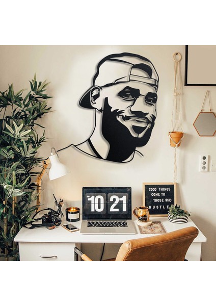 Lebron James Metal Duvar Tablosu