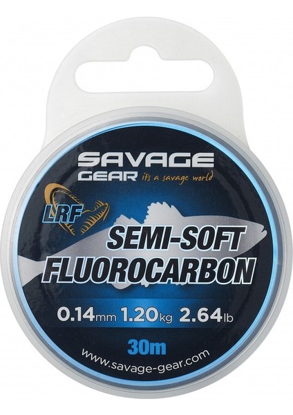 Semi-Soft Fluorocarbon Lrf 30 M Clear 0.19MM