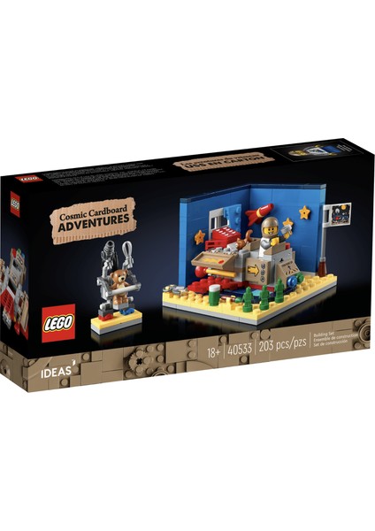 654LEGO Ideas 40533 Cosmic Cardboard Adventures (203 Parça)