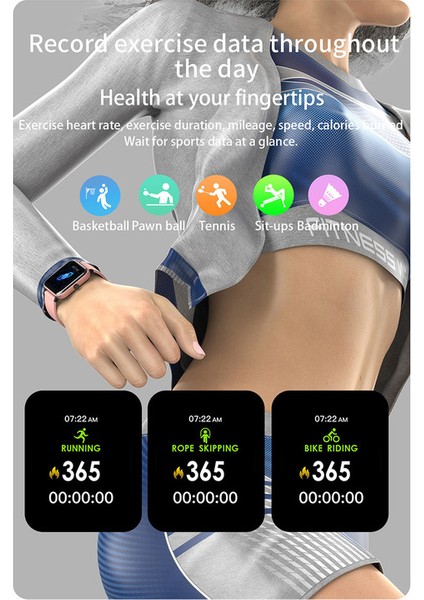 Lovehome H10 Akıllı Spor Kol Saati - Pembe (Yurt Dışından) fiyatları