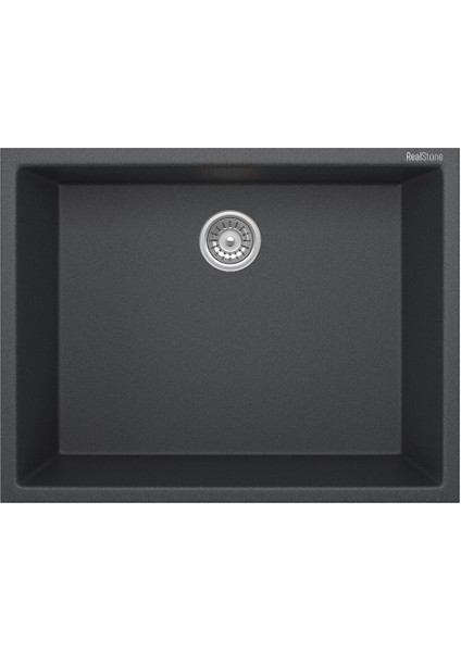 Real Gordion K012 60 Granit Eviye Siyah