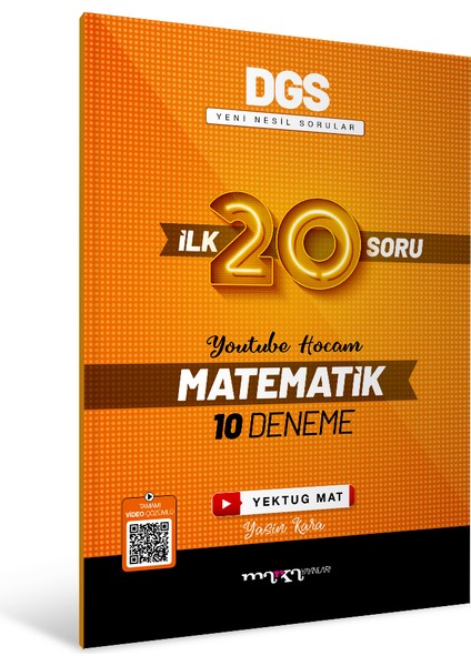 2024 DGS Matematik İlk 20 Soru 10 Deneme