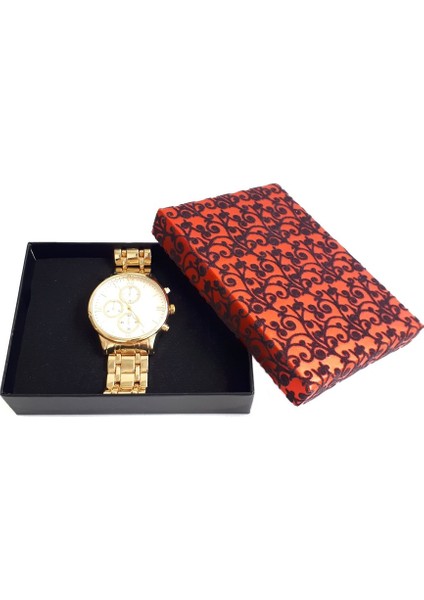 Altın Sarı Metal Kasa ve Kordon Altın Sarı Erkek Kol Saati CHES212 indirimleri