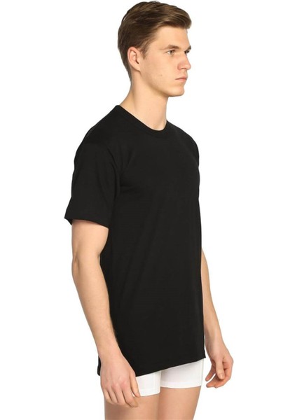 3005 6'lı Paket Kısa Kol Sıfır Yaka Erkek Atlet fırsatları