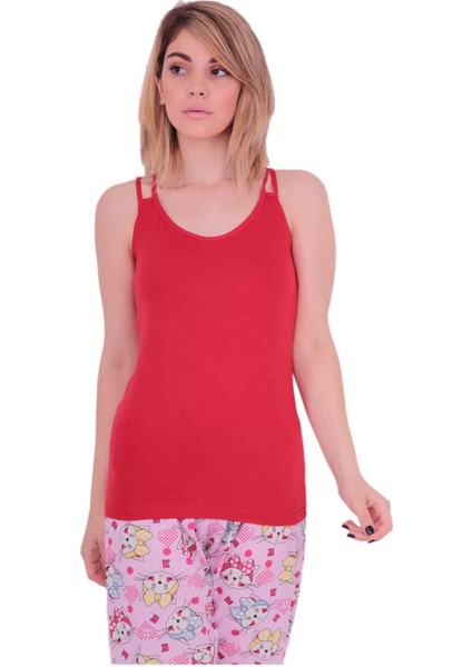 Likralı Penye Bayan Sırt Askılı Atlet Kota 6311 indirimleri