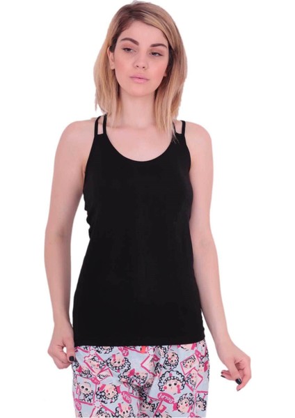 Likralı Penye Bayan Sırt Askılı Atlet Kota 6311 modelleri