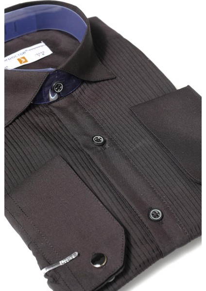 Piliseli Ata Yaka Gömlek modelleri