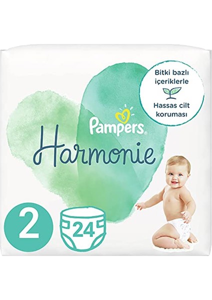 Pampers Harmonie Bebek Bezi 2 Beden 24’lü