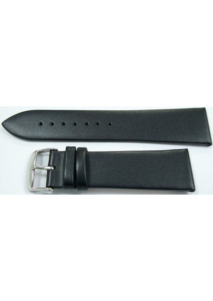Bizon 18MM Siyah Deri Saat Kayışı Dikişsiz Klasik Saat Kordonu Si fırsatları