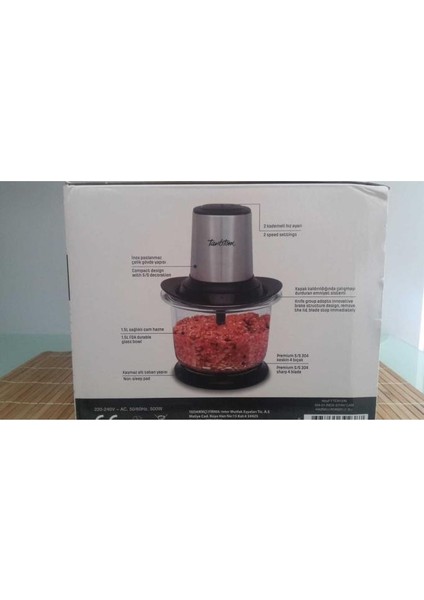 Inox-Siyah Cam Hazneli Rondo 1.5l modelleri