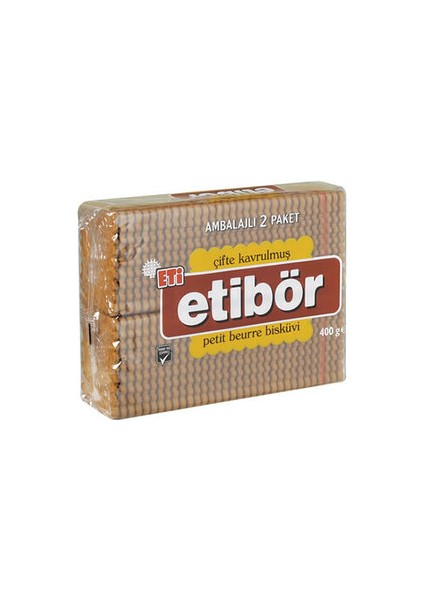 Etibör Bisküvi Çifte Kavrulmuş 400 G * 3 Adet