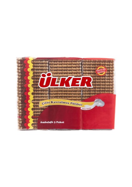 Pötibör Bisküvi Çifte Kavrulmuş 450 G * 5 Adet