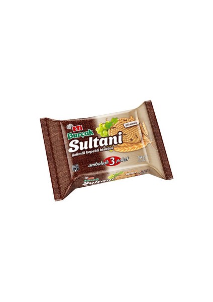 Burçak Sultani Bisküvi 3'lü 369 G * 5 Adet