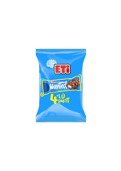 Wanted Bumba Hindistan Cevizli Bar 4'lü 128G * 5 Adet