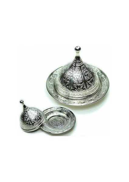 Osmanlı Motifli Lokumluk Büyük - Gümüş fiyatları