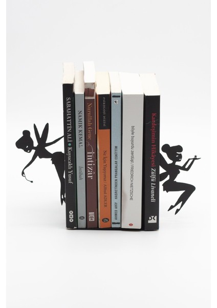 Kitap Tutucu, Perili Metal Kitap Tutucu, Dekoratif Metal Kitap Tutucu, 2 Li Kitap Tutucu