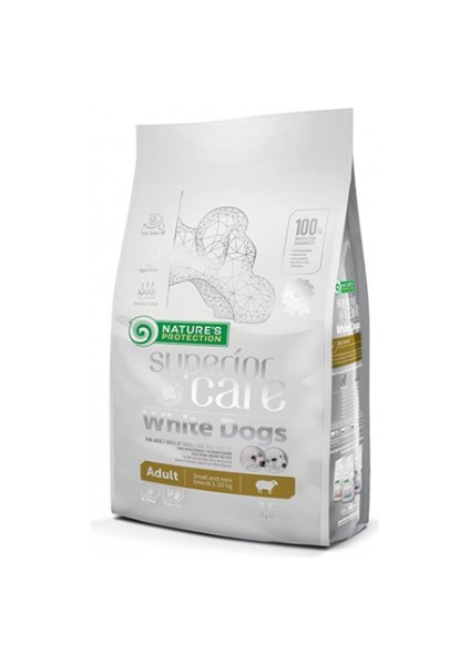 Superior Care White Dogs Glutensiz Kuzu Etli Yetişkin Köpek Maması 4kg