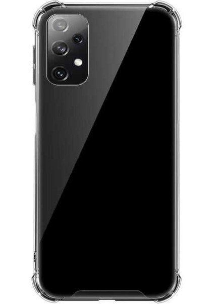 Samsung Galaxy A32 4g Kılıf Ultra Korumalı Şeffaf Anti Shock Kılıf + Tam Kaplayan 5d Ekran Koruyucu