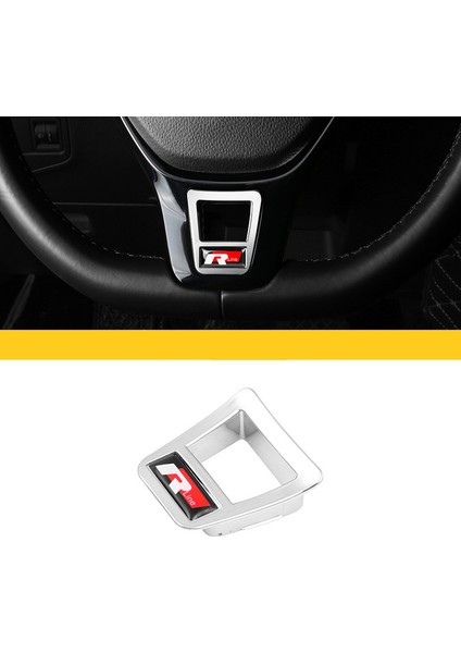 R-Line Direksiyon Logosu Siyah-Kırmızı / DIKA07