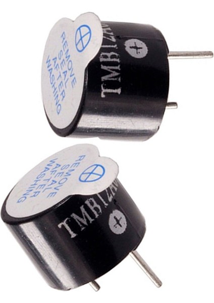 5V 12MM Aktif Buzzer - 1 Adet