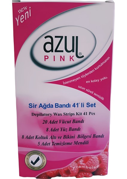 Sir Ağda Bandı Seti 41LI Pembe Pudralı