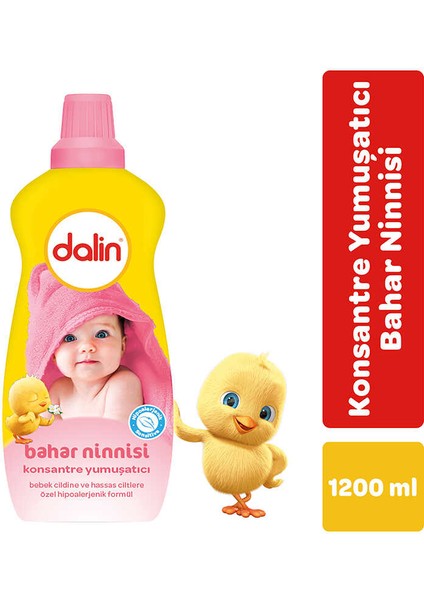 DALİN KONSANTRE YUMUŞATICI BAHAR NİNNİSİ 1,2 LT.