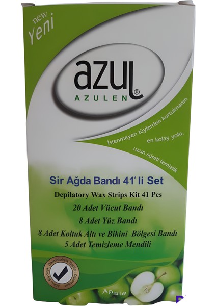 Sir Ağda Bandı 41 Li Set Azulen