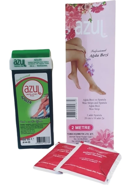 Azul kartuş Sir Ağda Roll-On Seti