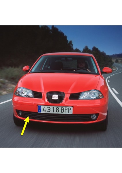 Seat Ibiza 2003-2009 Ön Tampon Sağ Sis Farı Çerçevesi Izgarası 6L0853666L fiyatları