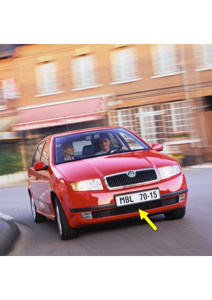 Skoda Fabia Mk1 2000-2004 Ön Tampon Orta Izgarası 6Y0853677