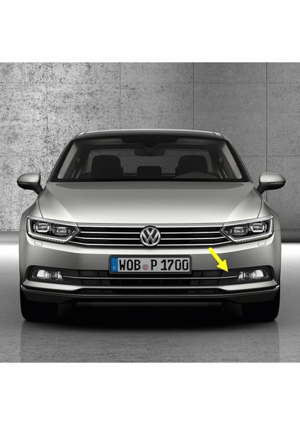 Vw Volkswagen Passat B8 2015-2019 Ön Tampon Sol Sis Farı Çerçevesi Krom Çıtalı 3G0854661A fiyatları