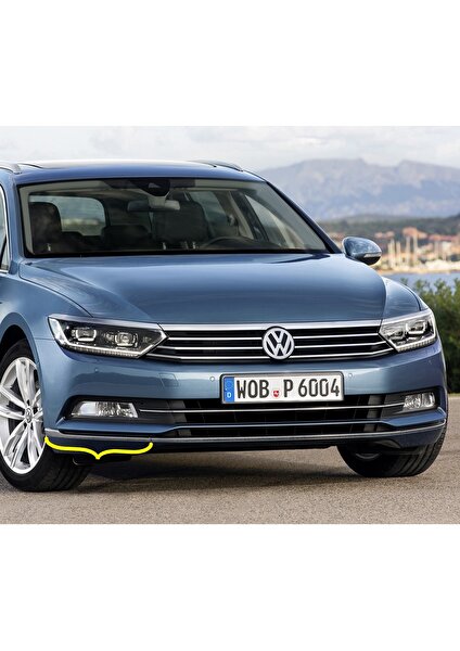 Vw Volkswagen Passat B8 2015-2019 Ön Tampon Alt Sağ Çıta Kromaj 3G0853254