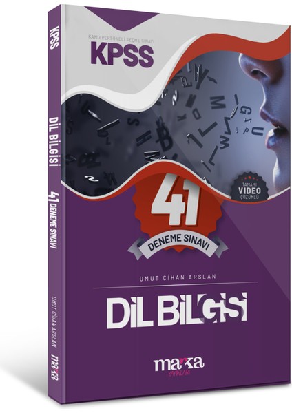 2025 KPSS Dil Bilgisi Tamamı Video Çözümlü 41 Deneme