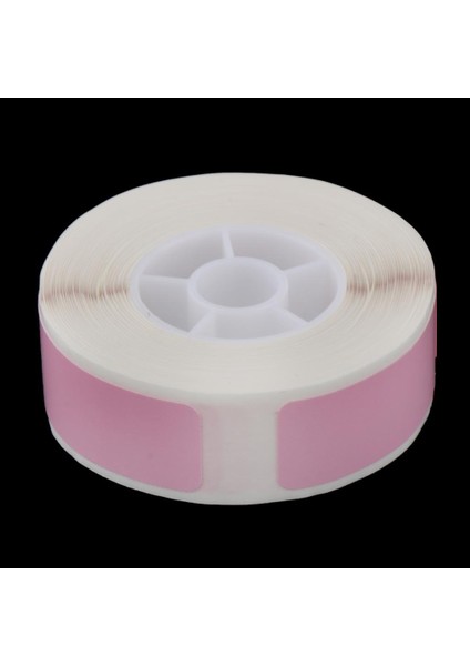 Termal Etiket Yazıcı Yırtılmaya Dayanıklı Saf Renk Etiketi Sticker - Pembe 12 x 40 mm (Yurt Dışından)