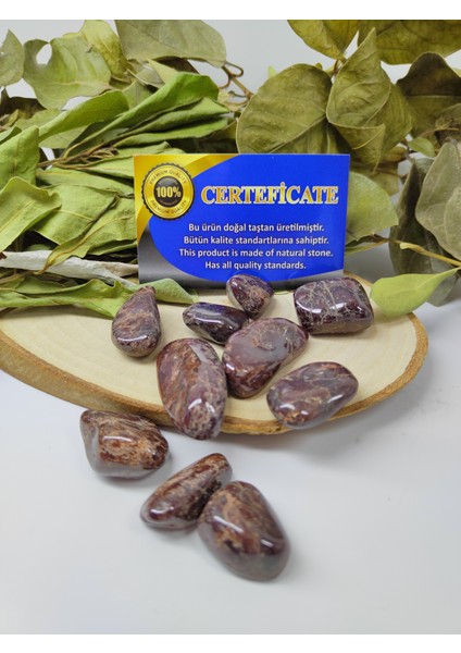 Garnet (Granat) Doğal Taş Tımbıl