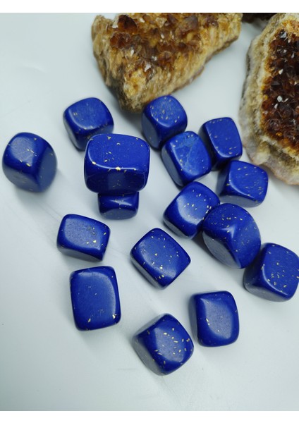 Lapis Lazuli Doğal Taş Tımbıl (Sertifikalı ) (1 Adet)