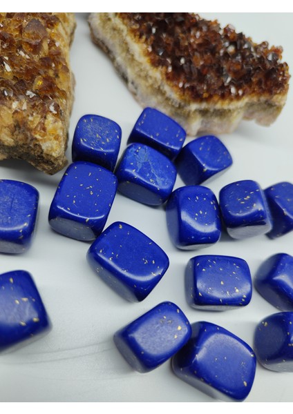 Lapis Lazuli Doğal Taş Tımbıl (Sertifikalı ) (1 Adet)