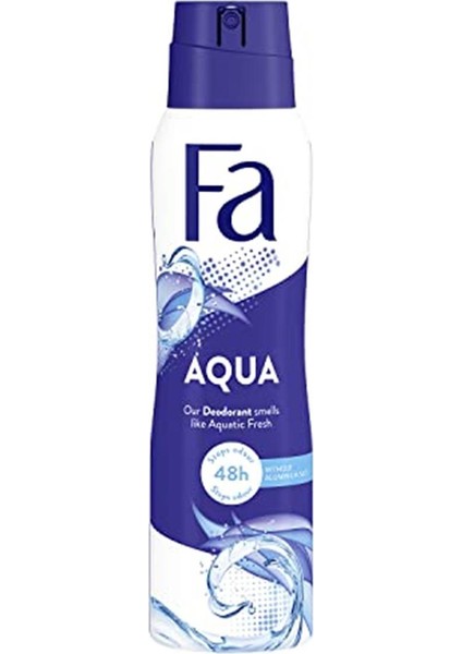 Fa Aqua Deo Spray 150 Ml 1 Paket